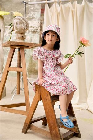 Natiyana Dress LOUISE MISHA KIDS | GRIS26S0285CREAMFLORALHAVEN